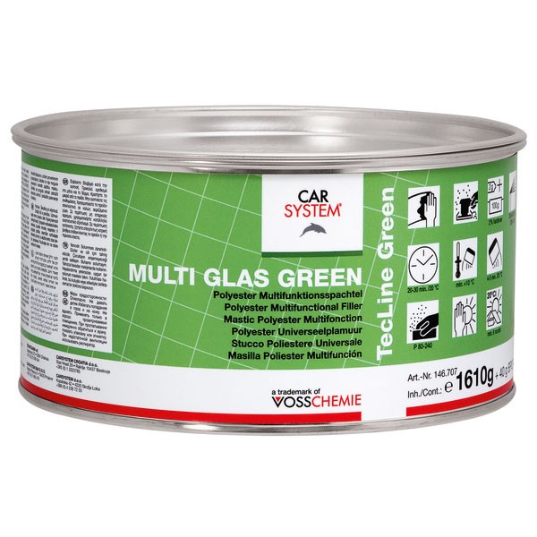 Carsystem Multi Glas Green Glasfaserspachtel