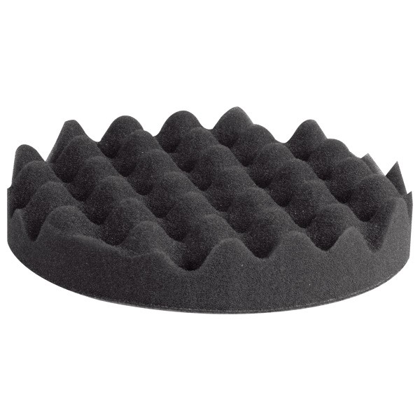 Finish Waffle Pad black Polierschaum Carsystem