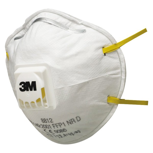 Atemschutzmaske 8812 mit Ventil 3M