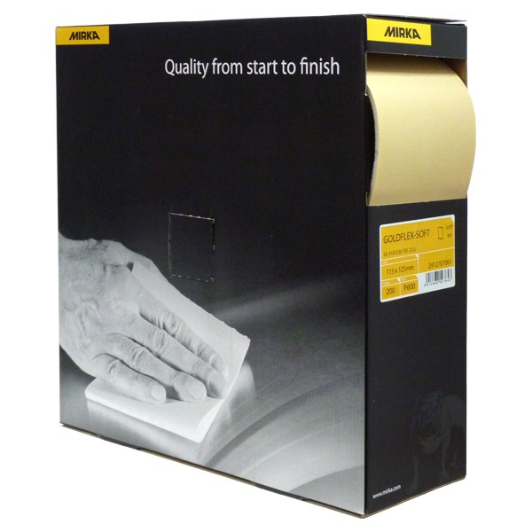 Mirka Goldflex Soft 115 mm x 125 mm - Autolack Lackprofi24 Dresden