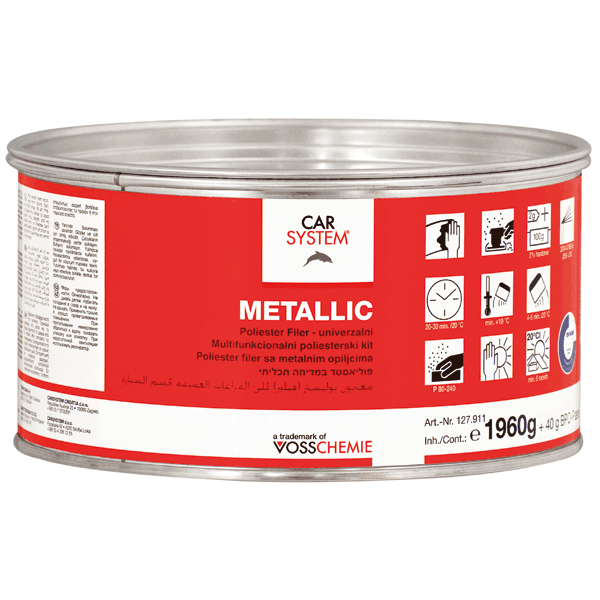 Carsystem Metallic Polyesterspachtel
