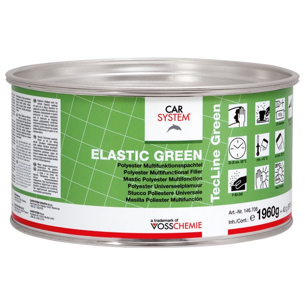 Carsystem Elastic Green Feinspachtel