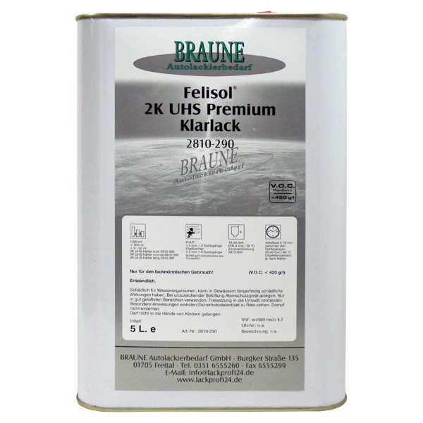 2K UHS Premium Klarlack 5 Liter